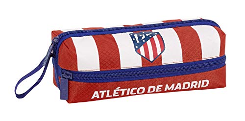 Club Atlético de Madrid Estuche, Niños, Roja, 20 cm