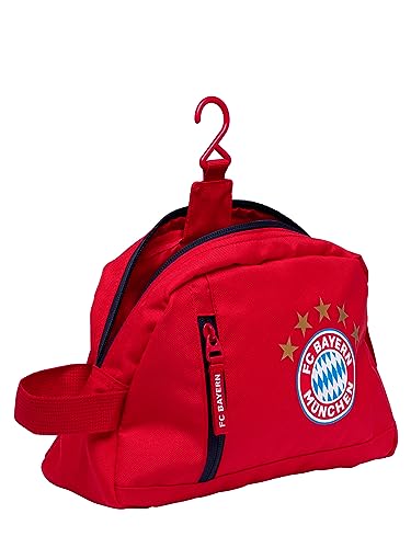 FC Bayern München Neceser rojo, rojo, Einheitsgröße